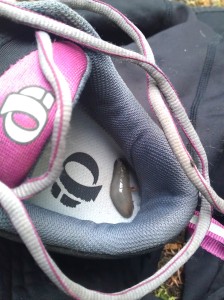 Look what I found in my shoe at the end of the day!